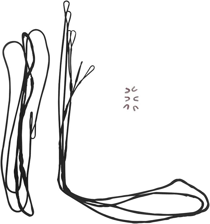 sanlida Dragon X8 and Dragon X9 Compound Bow Replacement String and Cable Kit 16 Strands Made of BCY D97 - Image 3